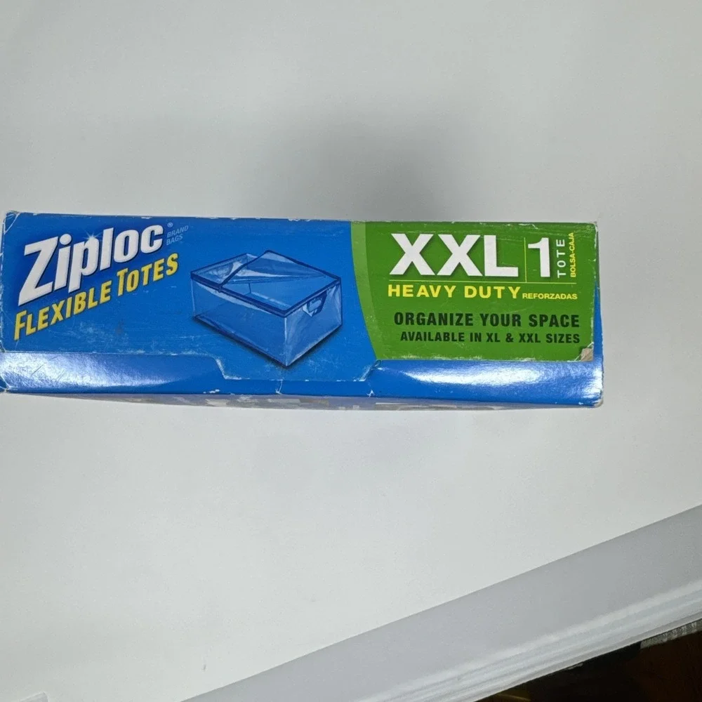 (1) Ziplock XXL Flexible Tote 22 GAL 2.2' x 16